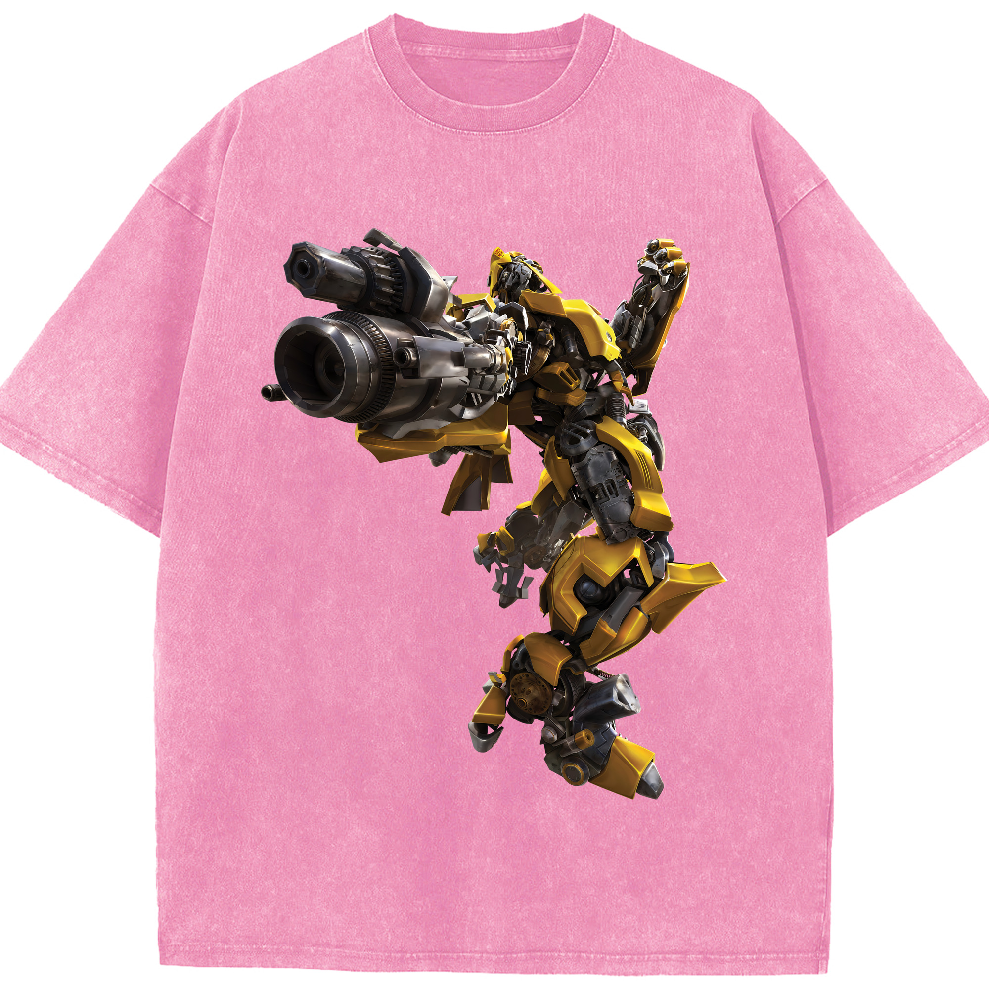 （画像用） Transformers トランスフォーマー 綿100% ヴィンテージ風 半袖Tシャツ（フロントプリント）